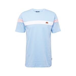 ELLESSE Tričko 'Caserio'  svetlomodrá / rosé / biela