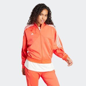 ADIDAS SPORTSWEAR Športová bunda 'Tiro'  oranžová / biela