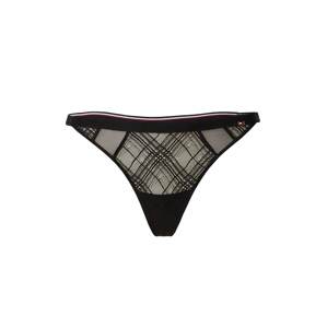 Tommy Hilfiger Underwear Tangá  námornícka modrá / čierna / šedobiela