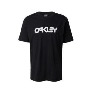 OAKLEY Tričko  čierna / biela