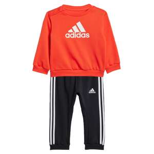 ADIDAS SPORTSWEAR Tréningový komplet  svetločervená / čierna / biela