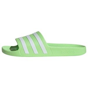 ADIDAS SPORTSWEAR Plážové / kúpacie topánky 'Adilette Aqua'  svetlozelená / biela