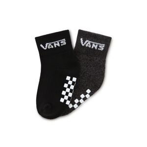VANS Ponožky  čierna / čierna melírovaná / biela