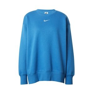 Nike Sportswear Mikina 'PHOENIX FLEECE'  nebesky modrá / biela