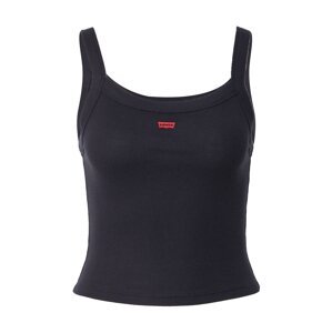 LEVI'S ® Top 'Essential Sporty Rib Tank'  melónová / čierna