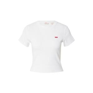 LEVI'S ® Tričko 'Essential Sporty Tee'  červená / biela