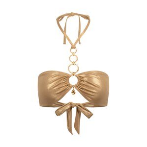 Moda Minx Bikinový top 'Kos'  zlatá