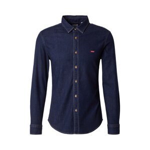 LEVI'S ® Košeľa 'LS Battery HM Shirt Slim'  tmavomodrá / červená / biela