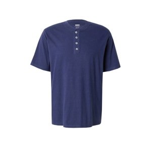 LEVI'S ® Tričko 'SS 4 Button Henley'  námornícka modrá