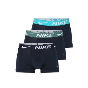 NIKE Boxerky 'Essential'  námornícka modrá / azúrová / zelená / biela