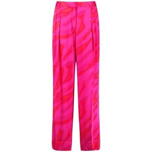 TAIFUN Plisované nohavice  ružová / purpurová