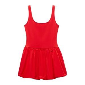 MANGO Letné šaty 'NUBE'  červená