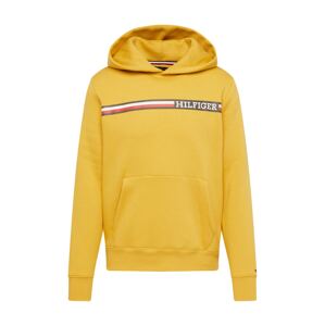 TOMMY HILFIGER Mikina  tmavomodrá / žltá / červená / biela