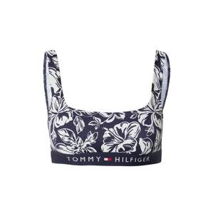 TOMMY HILFIGER Bikinový top  námornícka modrá / krvavo červená / biela