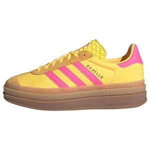 ADIDAS ORIGINALS Nízke tenisky 'Gazelle Bold'  žltá / šafránová / svetloružová / čierna