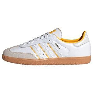 ADIDAS ORIGINALS Nízke tenisky 'Samba'  svetlosivá / oranžová / biela