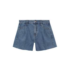 MANGO Plisované rifle 'IBIZA'  modrá denim