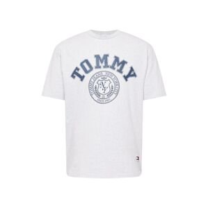 Tommy Jeans Tričko  modrá / námornícka modrá / sivá melírovaná