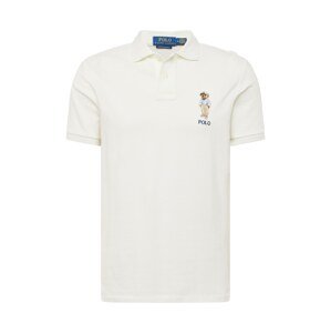 Polo Ralph Lauren Tričko 'SSKCCMSLM1'  námornícka modrá / tmavožltá / čierna / biela ako vlna