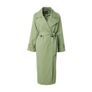 Stefanel Prechodný kabát  zelená / svetlozelená