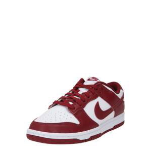 Nike Sportswear Nízke tenisky 'DUNK RETRO'  karmínovo červená / biela