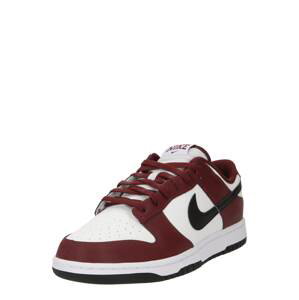 Nike Sportswear Nízke tenisky 'Dunk'  burgundská / čierna / biela