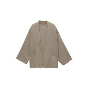 Pull&Bear Kimono  svetlohnedá