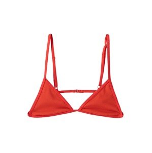 Bershka Bikinový top  červená