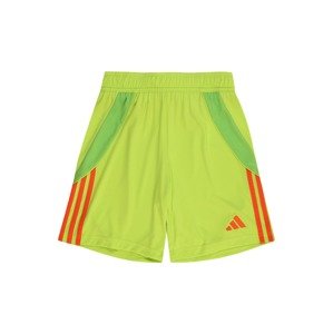 ADIDAS PERFORMANCE Športové nohavice 'TIRO24'  neónovo zelená / svetlozelená / oranžová