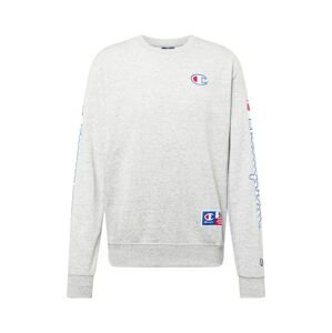 Champion Authentic Athletic Apparel Mikina  modrá / svetlosivá / červená / biela