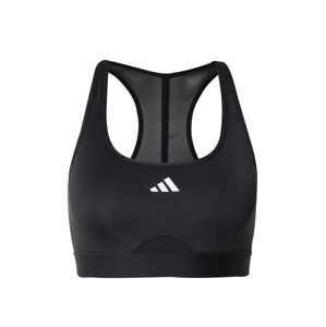 ADIDAS PERFORMANCE Športová podprsenka 'PWRCT'  čierna / biela