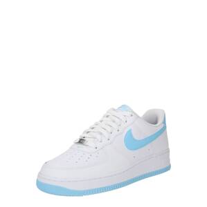 Nike Sportswear Nízke tenisky 'AIR FORCE 1 '07'  svetlomodrá / biela