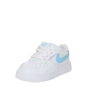 Nike Sportswear Tenisky 'Force 1 EasyOn'  svetlomodrá / biela