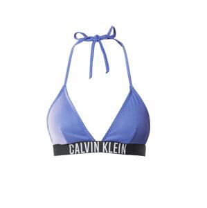 Calvin Klein Swimwear Bikinový top  modrá / námornícka modrá / biela