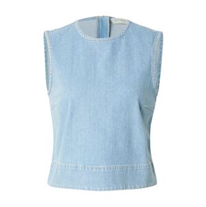 MSCH COPENHAGEN Top 'Inan Lin'  modrá denim