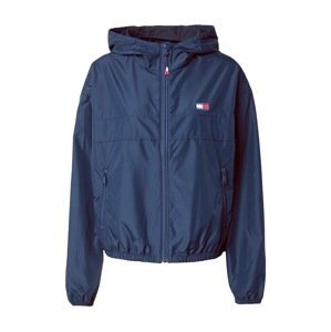 Tommy Jeans Prechodná bunda 'CHICAGO'  námornícka modrá / červená / šedobiela