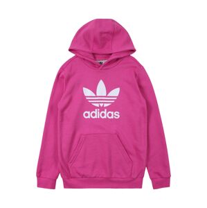 ADIDAS ORIGINALS Mikina 'TREFOIL'  ružová / biela