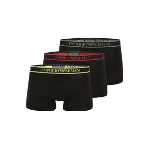 Emporio Armani Boxerky  žltá / kaki / tmavočervená / čierna