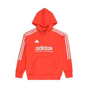 ADIDAS SPORTSWEAR Športová mikina 'HOT'  oranžovo červená / biela