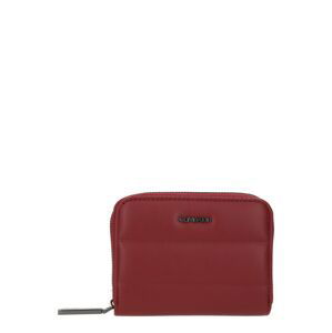 Calvin Klein Peňaženka  tmavočervená