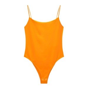 Pull&Bear Košeľové body  oranžová