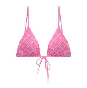 Pull&Bear Bikinový top  ružová / fuksia / ružová