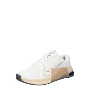 NIKE Športová obuv 'Metcon 9'  béžová / zlatá / biela