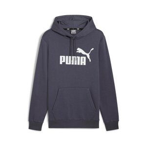 PUMA Športová mikina 'Essential'  čadičová / biela