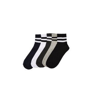 Trendyol Ponožky  antracitová / sivá melírovaná / čierna / biela