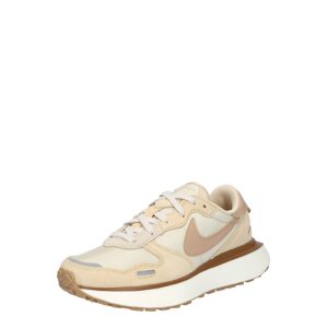 Nike Sportswear Nízke tenisky 'PHOENIX WAFFLE'  krémová / farba ťavej srsti / piesková / striebornosivá