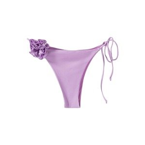 Bershka Bikinové nohavičky '(BLO) BOTTOM BIKINI FLOR MALVA'  slivková