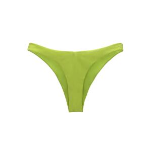 Pull&Bear Bikinové nohavičky  jablková