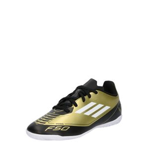 ADIDAS PERFORMANCE Športová obuv 'F50 CLUB MESSI'  zlatá / čierna / biela