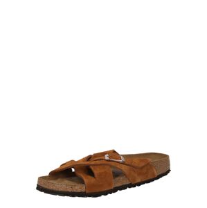 BIRKENSTOCK Šľapky 'Lugano'  koňaková